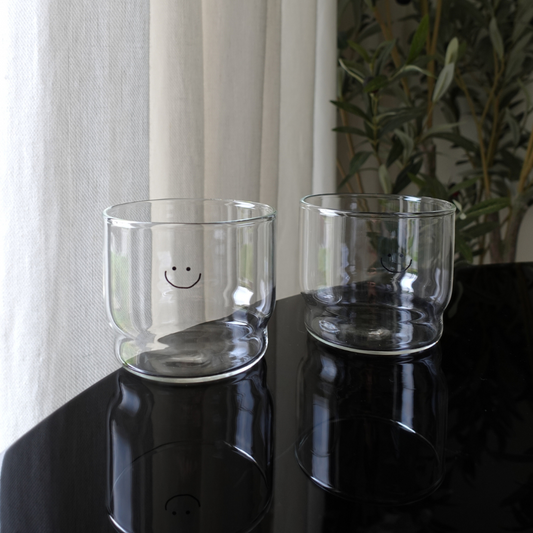 Glass Smile Cup
