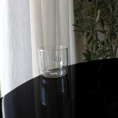 Glass Smile Cup