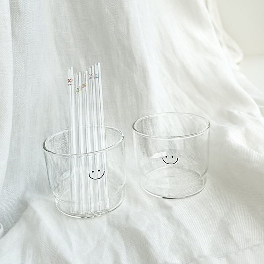 Glass Smile Cup