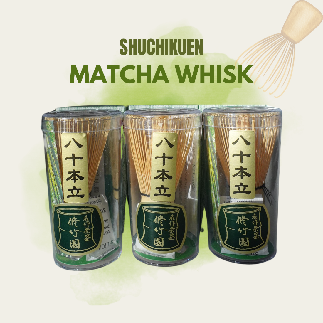 Shuchikuen Matcha Whisk - Matcha Chasen