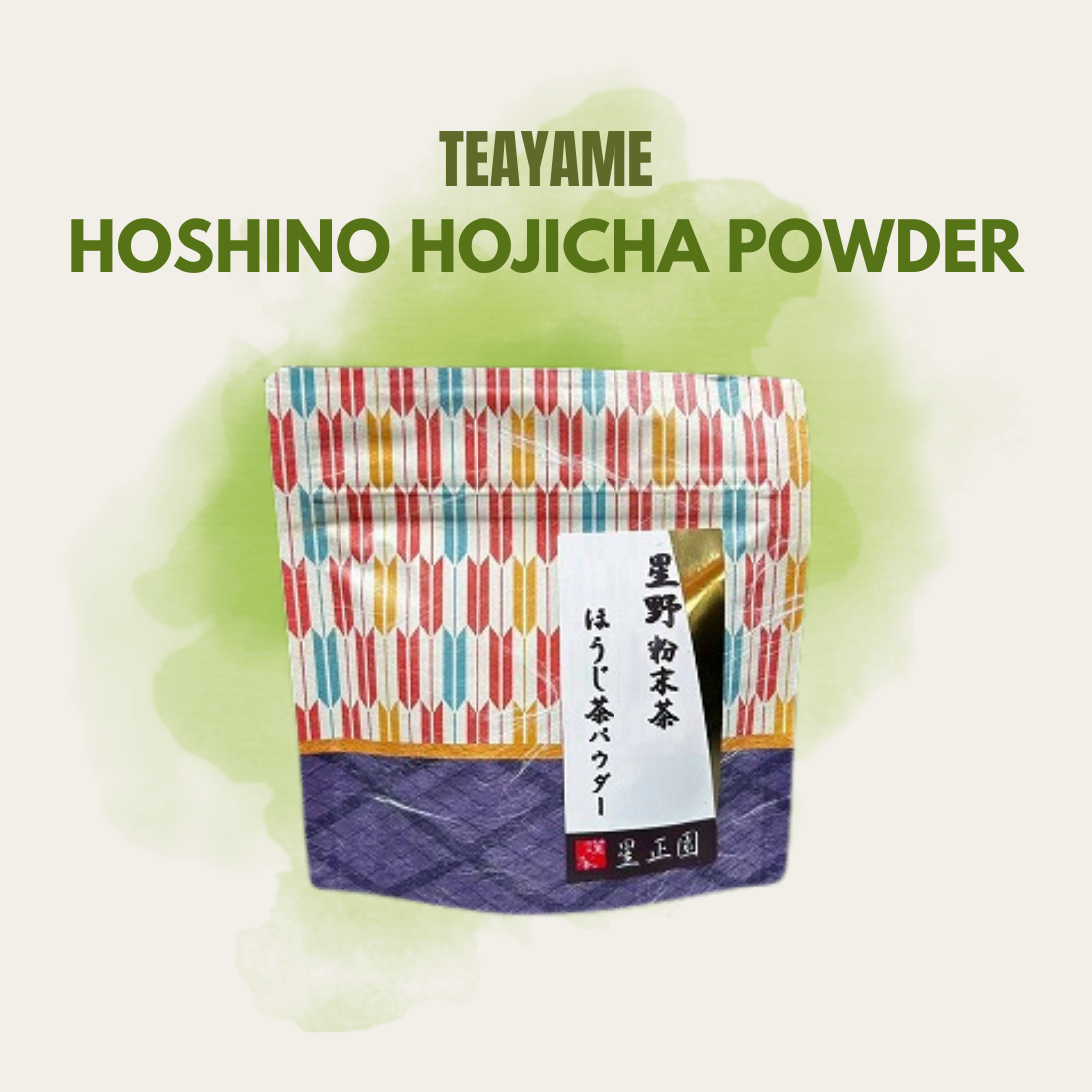 Teayame Hoshino Hojicha Powder